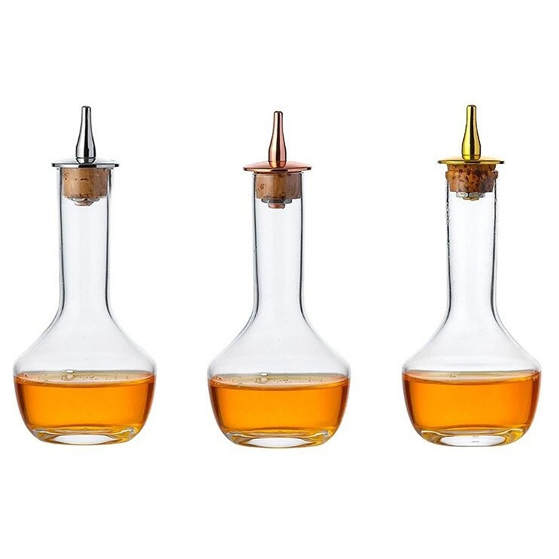 Bitters Bottle Set - 100ml Glass Spray Bitter Dropper Bottle