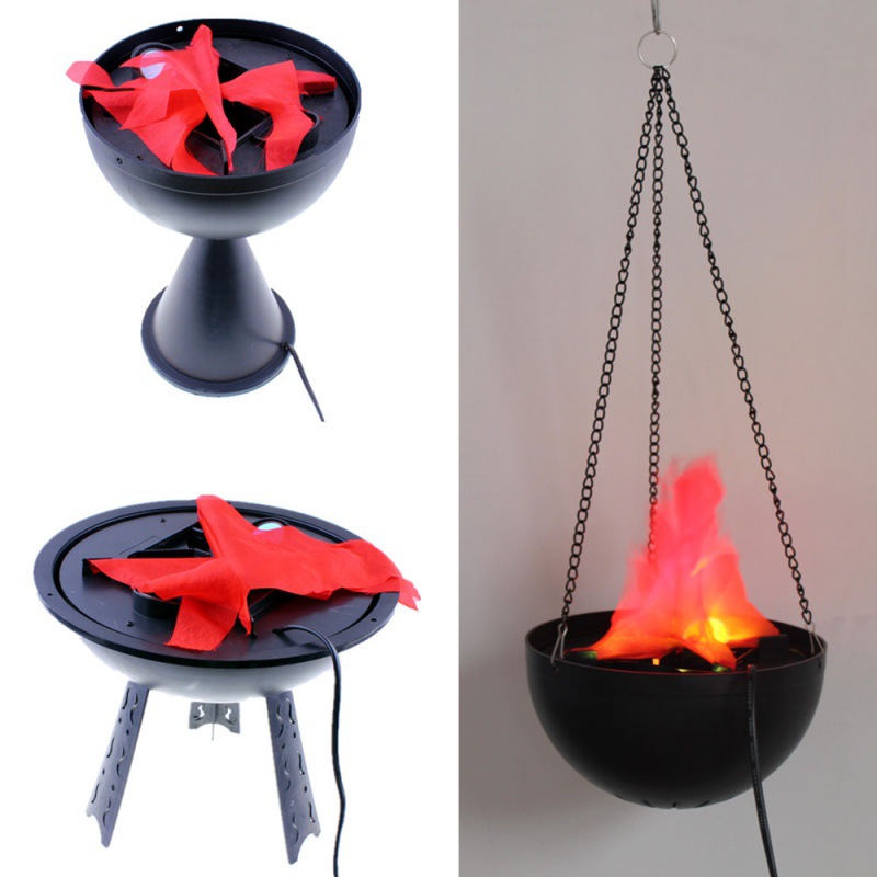Home Bar Accessories - 3D Fake Flame Lamp Simulation Brazier