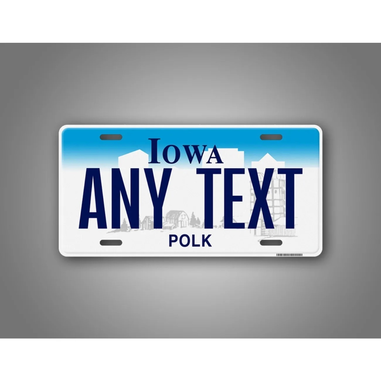 Personalized Iowa Vintage Meta - огляд і ціна Home Bar Accessories