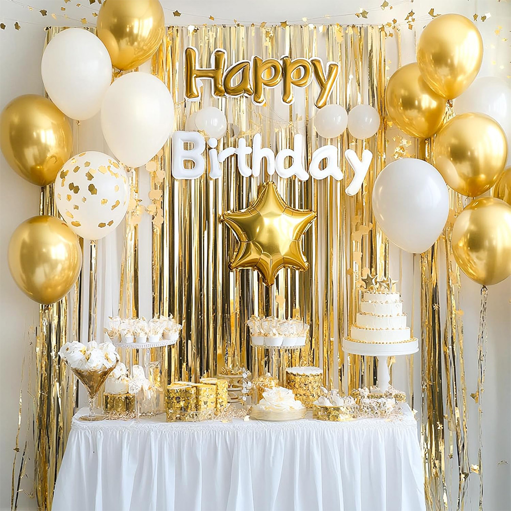 2Pack Gold Metallic Foil Tinse - огляд і ціна Home Bargains