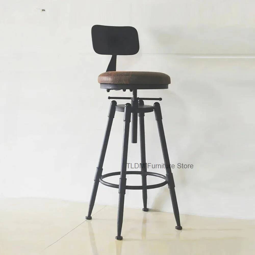 Retro Iron Bar Chair Counter S - огляд і ціна Home Bar Seating