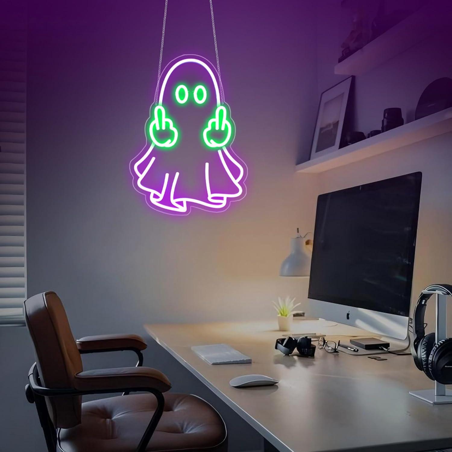 Ghost Neon Sign USB Powered LE - огляд і ціна Home Bar Signs