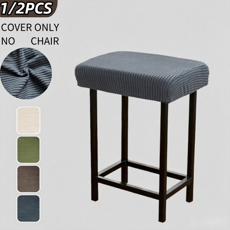 1/2pcs Bar Stool Cover Elastic - огляд і ціна Home Bar Seating