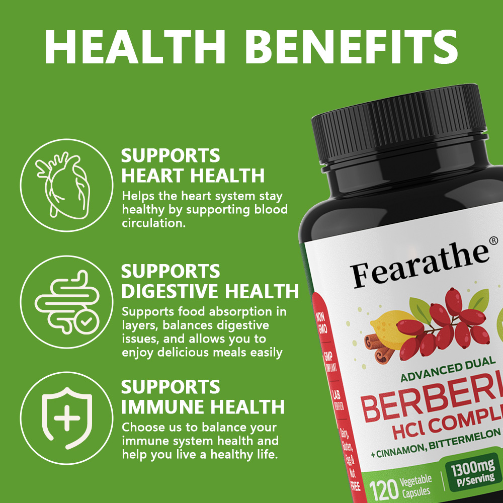 Berberine HCl Capsules with Bi - огляд і ціна Bitters Bottle Set