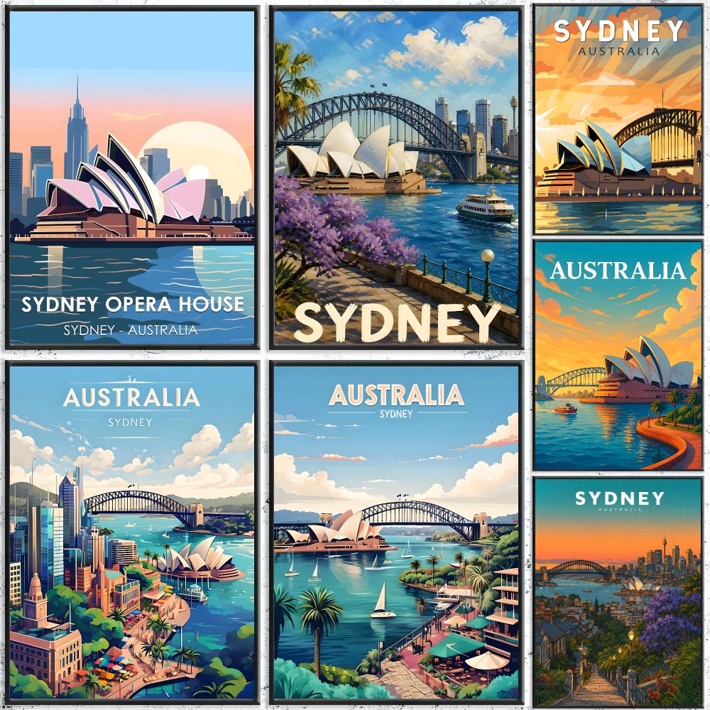 Art Sydney Travel Art Poster S - огляд і ціна Home Bar Sydney