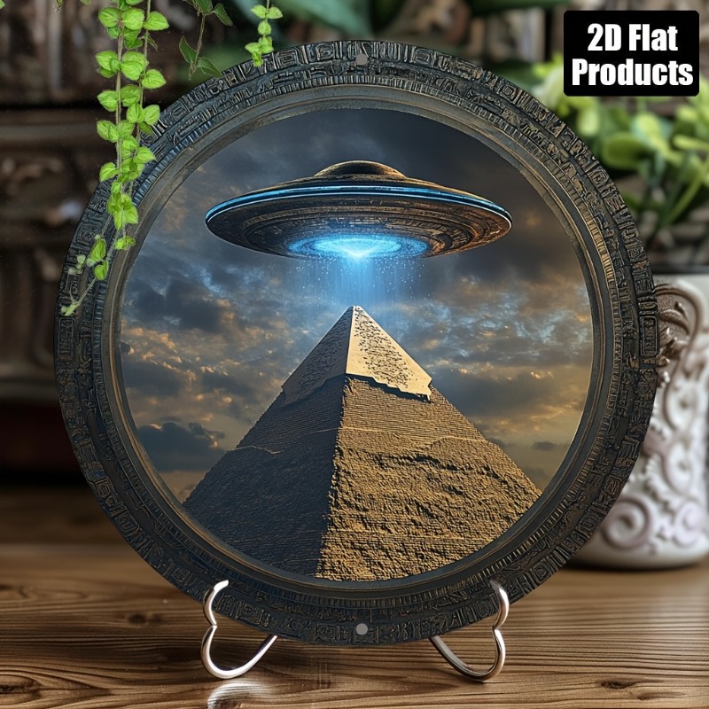 Pyramid UFO Theme Round Alumin - огляд і ціна Home Bar And Kitchen