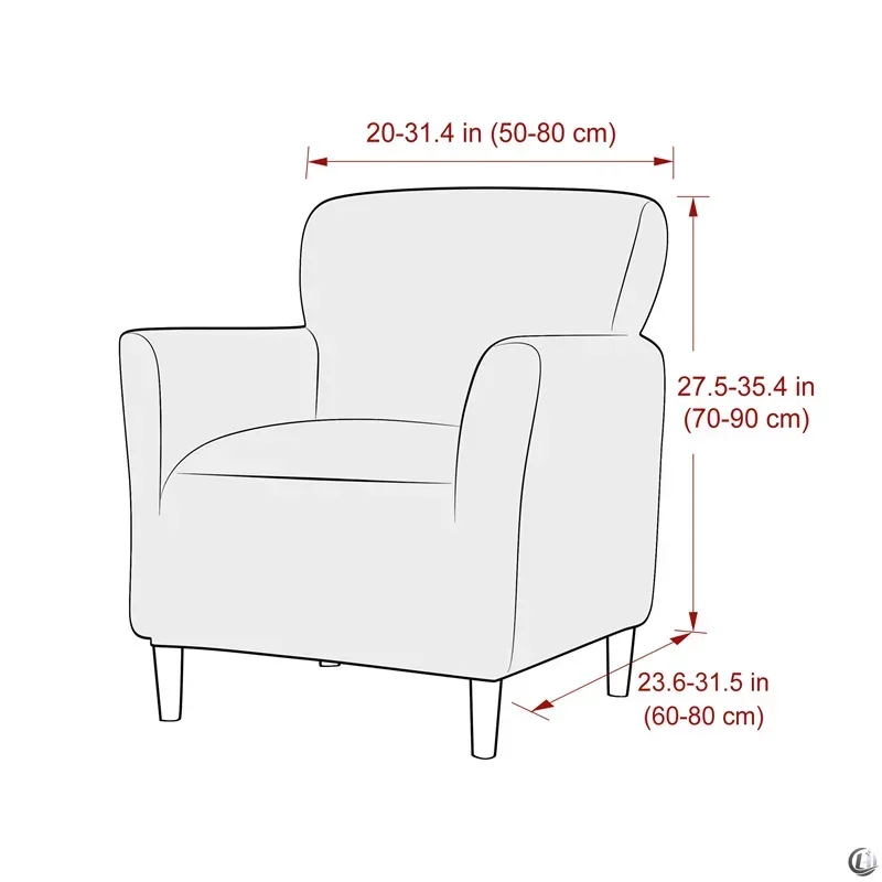 1PC Water Repellent Tub Sofa C - огляд і ціна Home Bar Seating