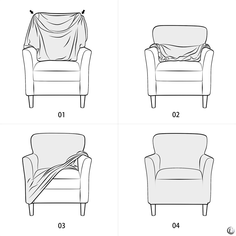 1PC Water Repellent Tub Sofa C - огляд і ціна Home Bar Seating